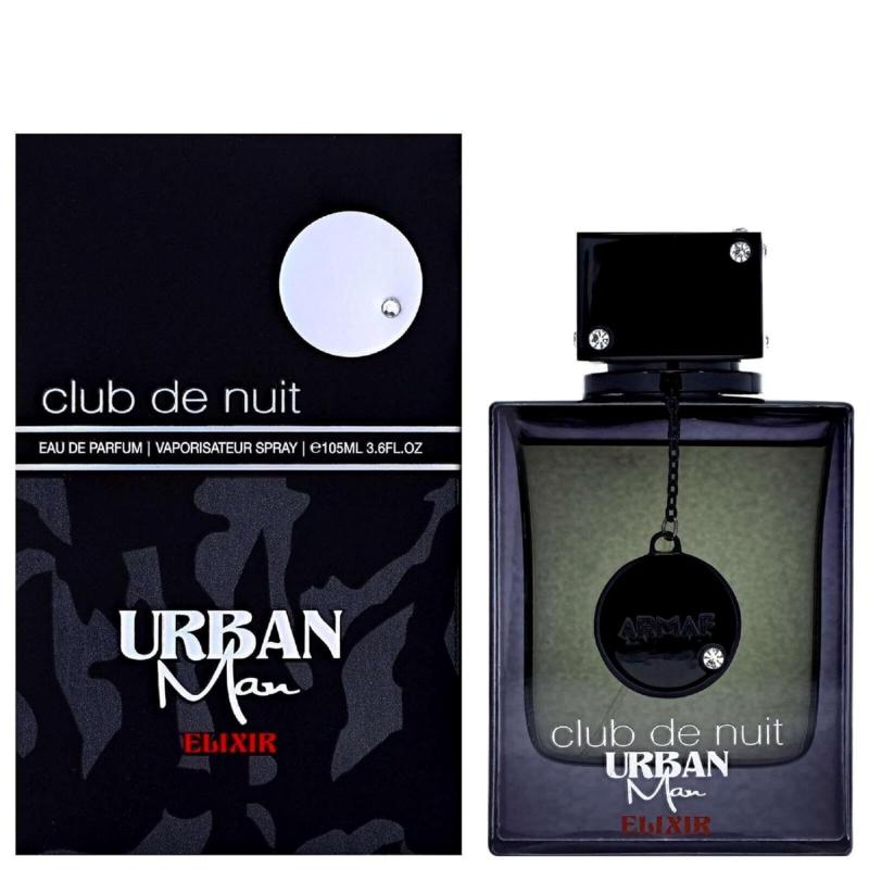 Armaf Club De Nuit Urban Man Elixir – Eau de Parfum for Men 3.6 oz